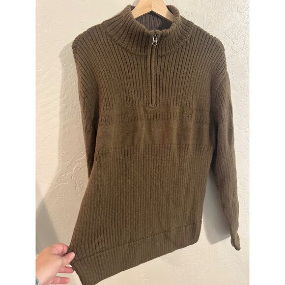 Aigle Wool Super Soft Mens Sweater - Picture 4 of 10